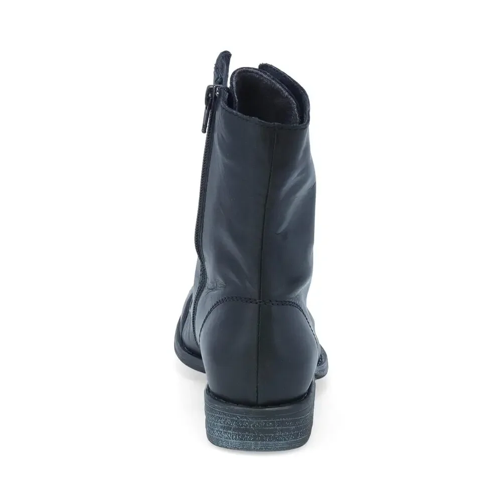 MIZ MOOZ LUKAS WOMEN'S LACE-UP BOOT BLACK 8